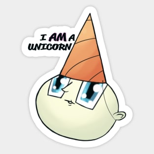 I AM a unicorn! Sticker